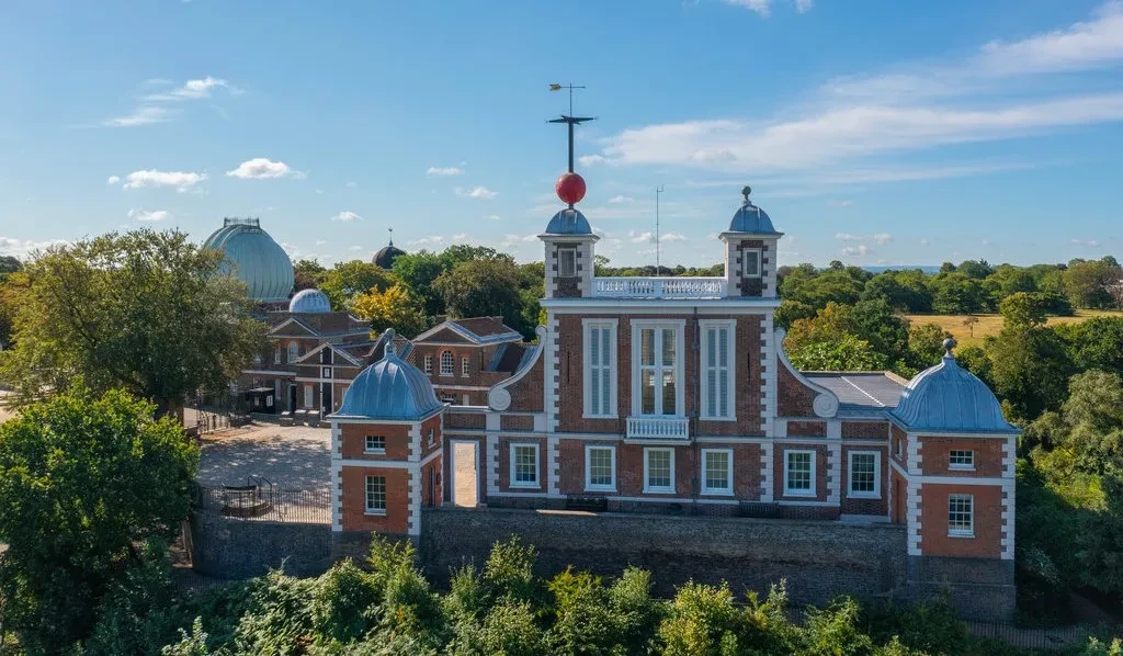 Aerial photograph of Royal Observatory Greenwich.