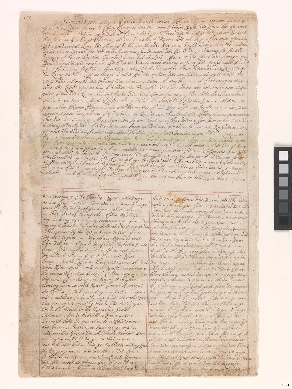 Barlow’s poem commemoration the survival of his ship. 