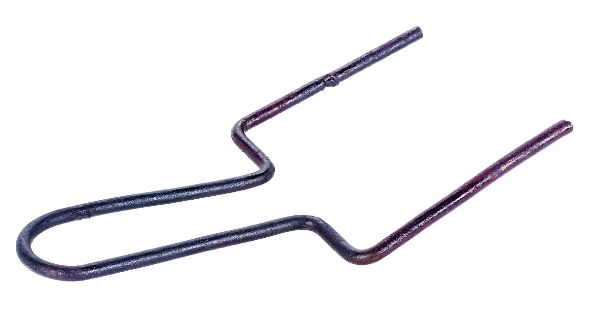 Image of piece of wire in fork shape